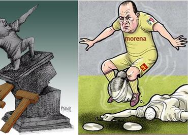 Cuauhtémoc Blanco suma dos días con cartones sobre evasión de desafuero; de Kemchs a El Fisgón