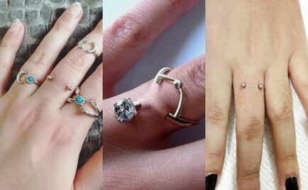 Tendencia millennial, sustituir el anillo de compromiso por un piercing 
