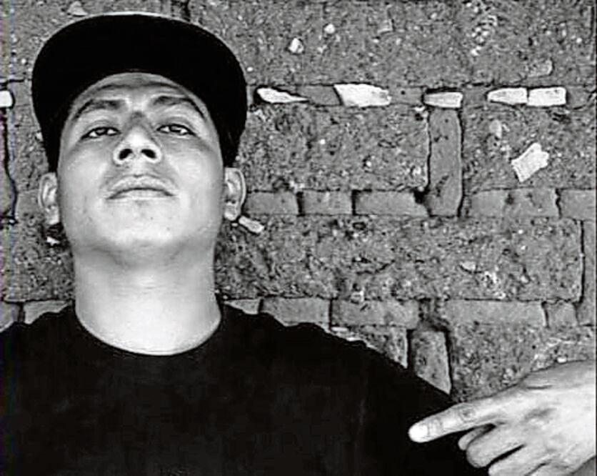 Vicente Ramírez Santiago, conocido como Rosty Bazendu, fue despedido al ritmo de rap. Foto Especial