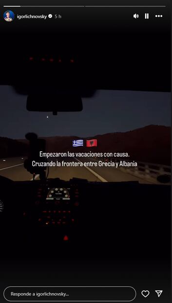 Igor Lichnovsky comparte en sus redes que viajó a Grecia.
Foto: Instagram