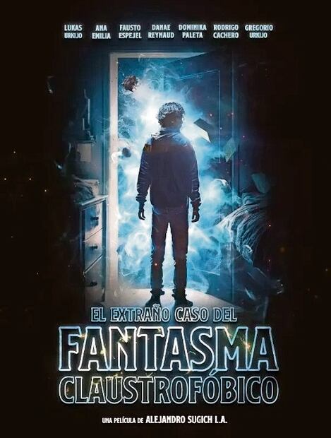  El extraño caso del fantasma claustrofóbico transita entre el horror, el suspenso, la aventura y hasta el romance. Llega el 25 de agosto a Prime Video.
