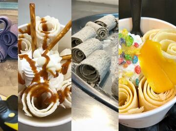 Conoce la nueva tendencia en helados: a la plancha