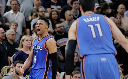 Westbrook y Thunder ponen a Spurs contra la pared