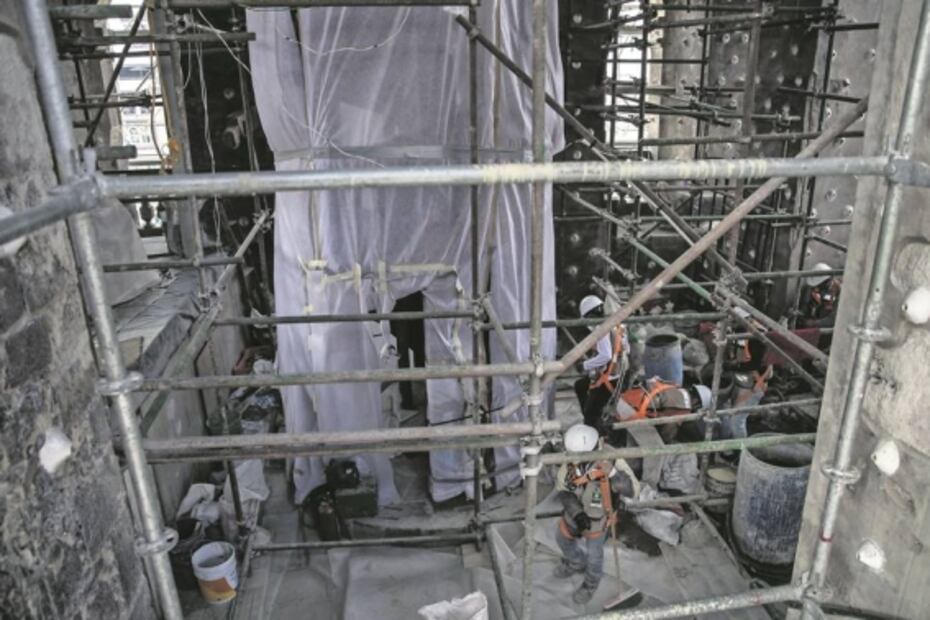 La restauración de la Catedral Metropolitana, a marchas forzadas