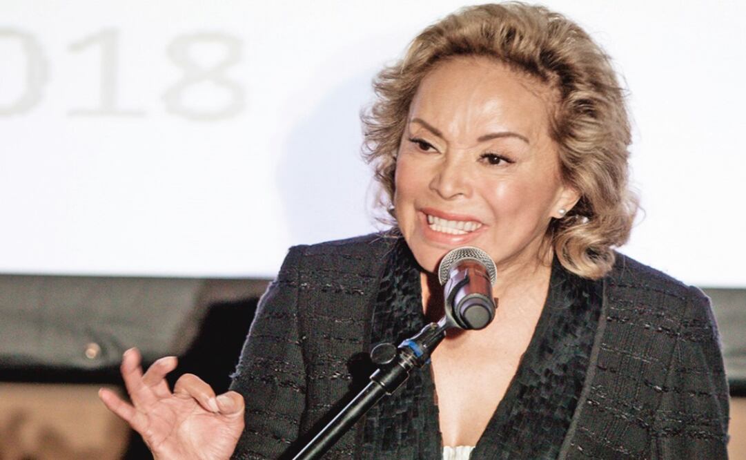 Elba Esther Gordillo – Photo: Francisco Cañedo/Xinhua