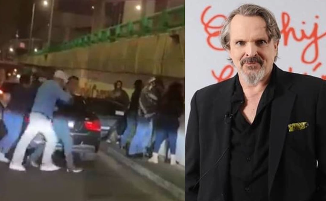 Momento exacto en que fueron detenidos 5 presuntos ladrones de la casa de Miguel Bosé. Foto: Especial