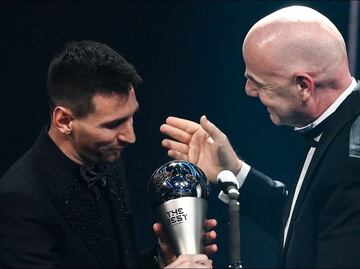 Lionel Messi es el ganador del premio The Best de la FIFA