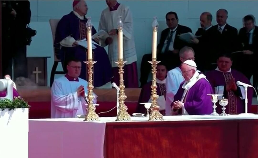Pope Francis urged Mexicans to resist the devil and the temptations of wealth and corruption. (Photo: El Universal)