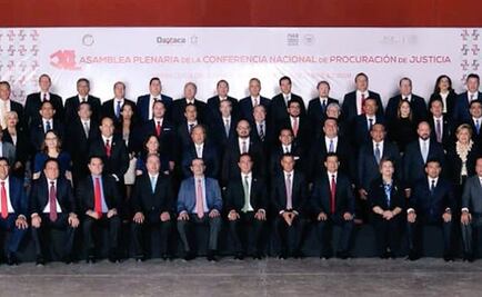 Inician trabajos por Conferencia Nacional de Procuración de Justicia en Oaxaca