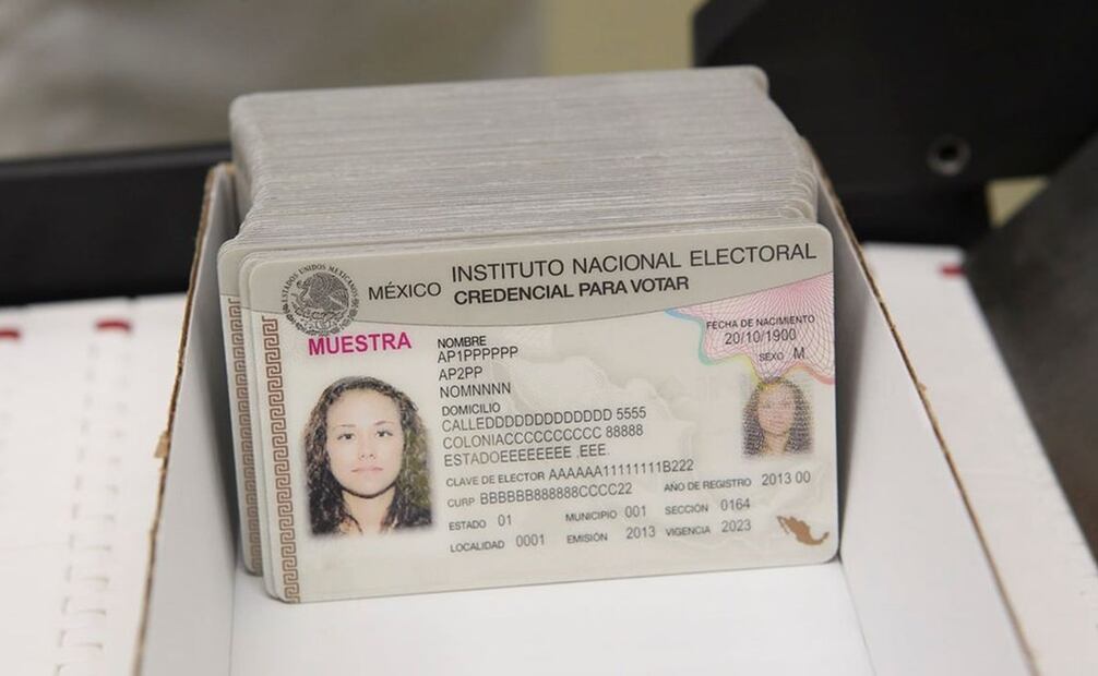 La Credencial para Votar es indispensable como documento de identidad. Foto: Archivo EL UNIVERSAL
