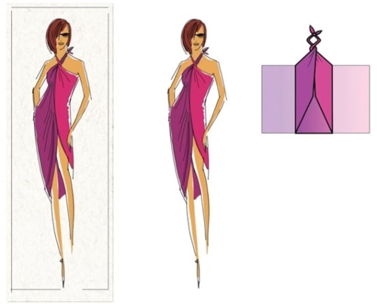 5 maneras de lucir un pareo en verano