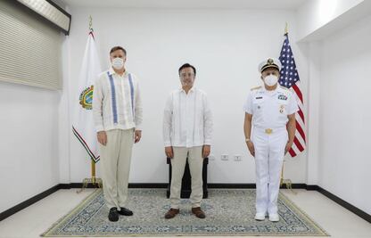 Embajador de EU y gobernador de Veracruz sostienen encuentro