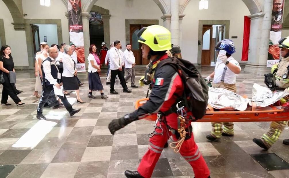 SEP participa en simulacro nacional 2023 / Foto: Especial