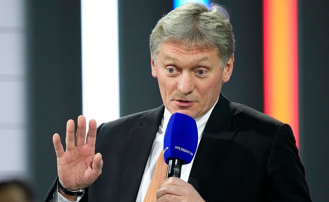 Portavoz del Kremlin, Dmitri Peskov. Foto: AP / ARCHIVO