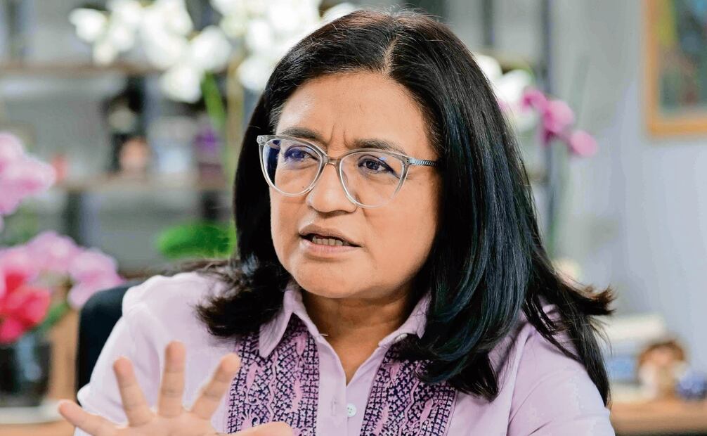 La alcaldesa señaló que el Cerro de la Estrella está clasificado como Parque Nacional. Foto: Diego Simón / EL UNIVERSAL