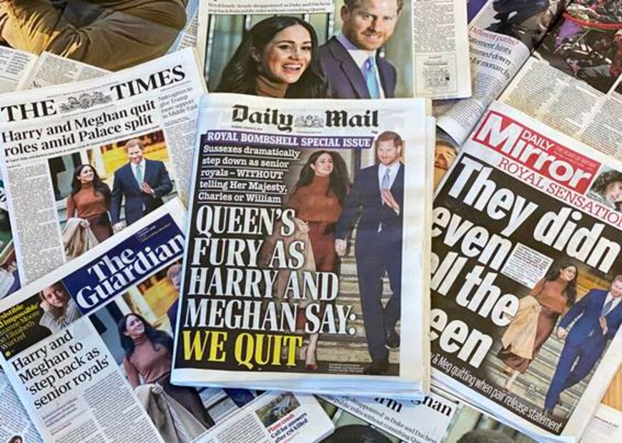 Los protagonistas en la reunión de crisis de la familia real británica
