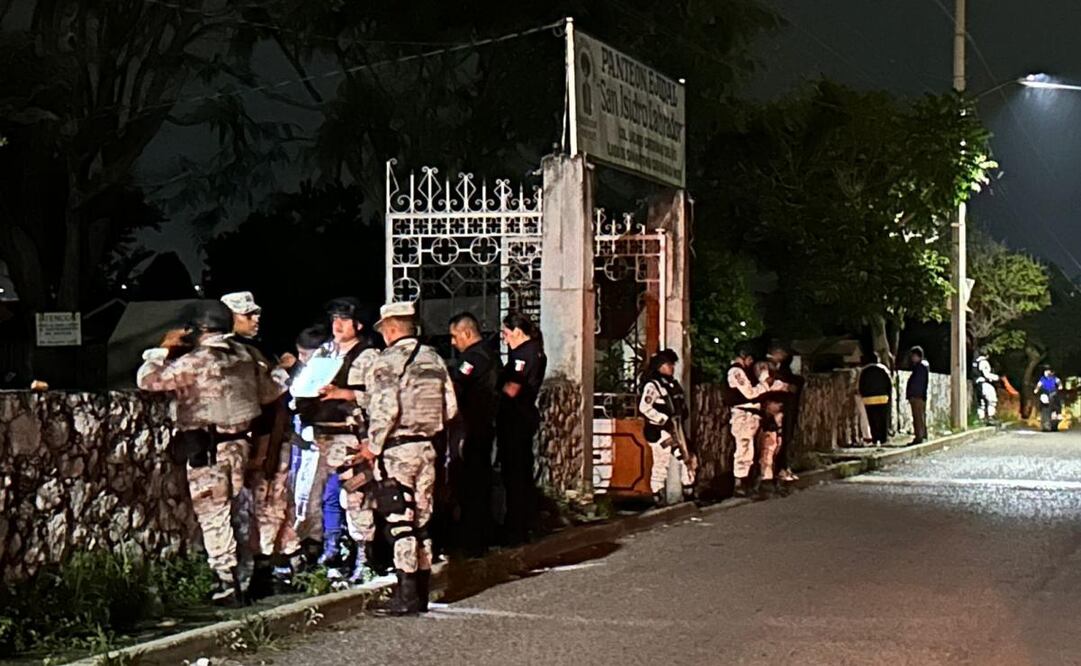 Una unidad de la Guardia Nacional fue la primera en llegar al sitio y reportó dos hombres sin signos vitales y otros dos con heridas por disparo de arma de fuego. Foto: Especial