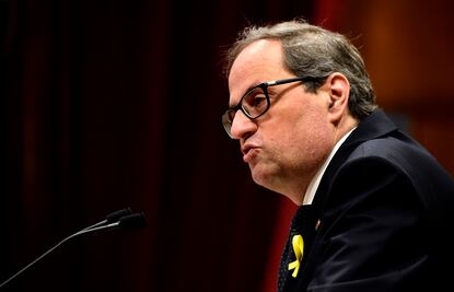 Quim Torra es electo presidente regional de Cataluña