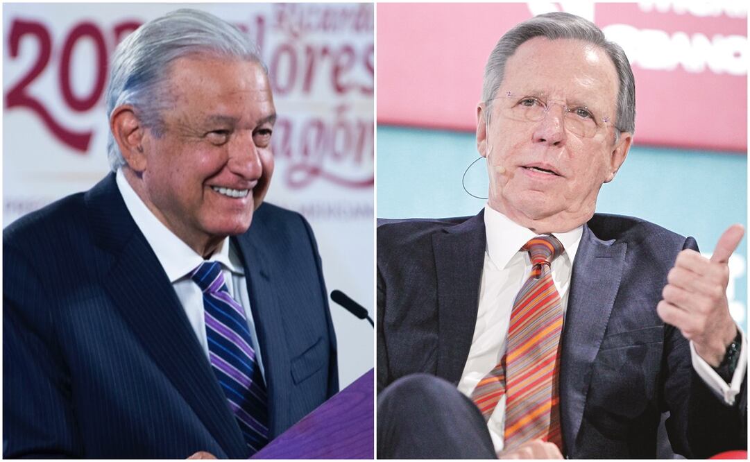 López Obrador declaró que la periodista Azucena Uresti es como López-Dóriga. Foto: Presidencia- Archivo / EL UNIVERSAL 