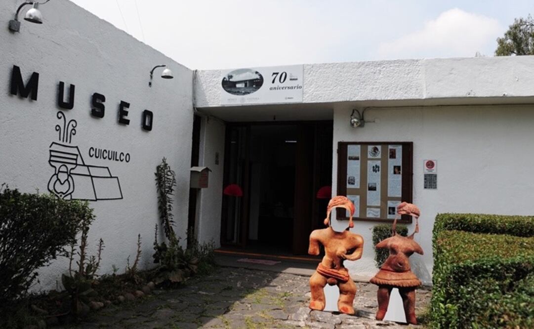 El Museo de Sitio de la Zona Arqueológica Cuicuilco celebra 70 año. Foto: Cortesía INAH