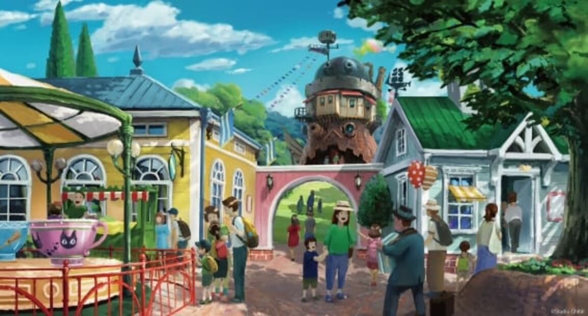 Cómo será Ghibli Park, el parque de diversiones de Studio Ghibli