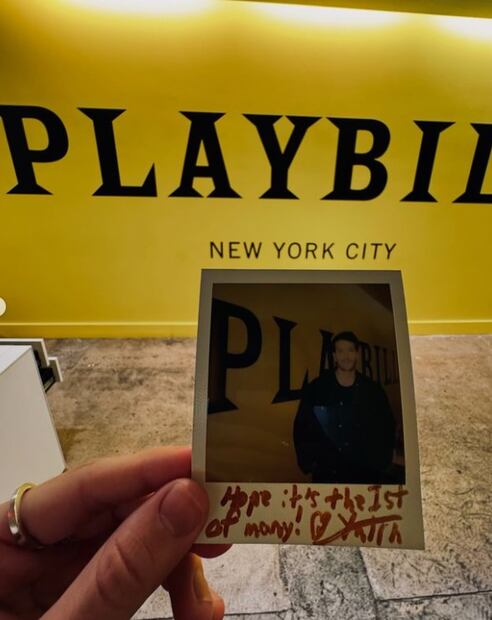 Sebastián Yatra debuta en brodway con "Chicago". Foto: Instagram