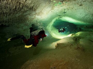 Cueva inundada de Quintana Roo revelaría fauna prehistórica