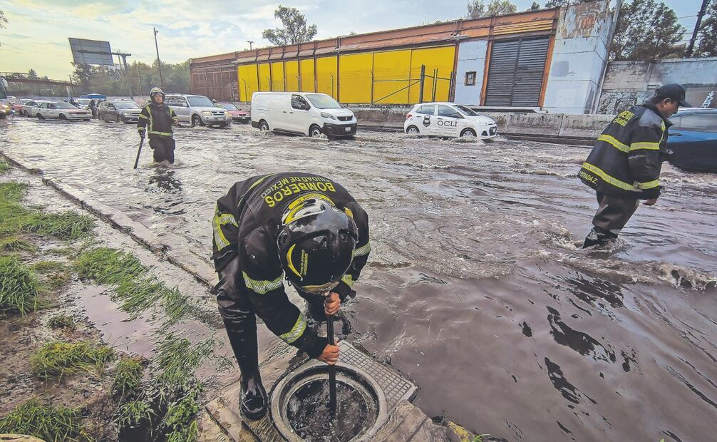  en 2024 se registraron 438 puntos de la ciudad donde algún encharcamiento o inundación, siendo Iztapalapa la alcaldía más afectada con 92 del total. 
Archivo El Universal
