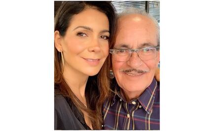 Paty Manterola despide a su padre: "Estoy en paz porque sé que estás en paz"