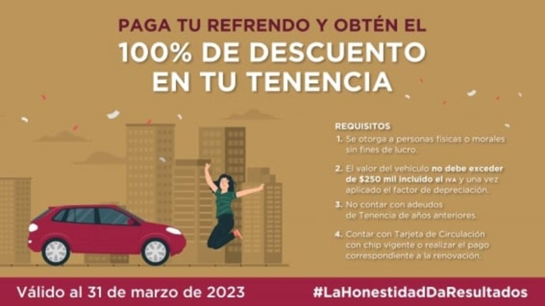 Cuándo es el último día para pagar el refrendo en CDMX
