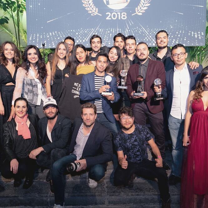 Se otorgaron 15 reconocimientos a jóvenes cineastas. (CORTESÍA)