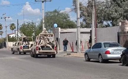Balean base operativa de la Agencia Ministerial de Investigación Criminal en Caborca, Sonora
