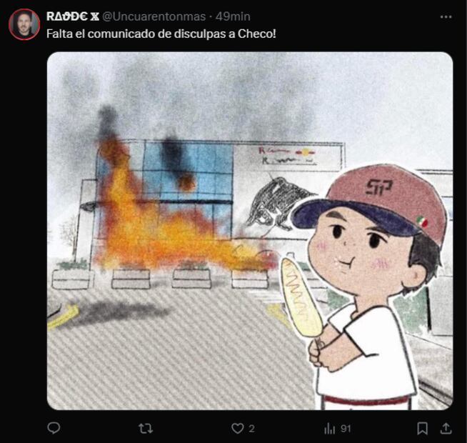 Los MEJORES MEMES de la salida de Liam Lawson de Red Bull