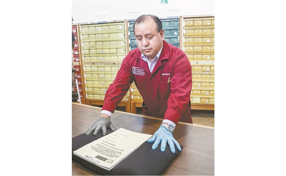 Liberación. Personal del Archivo General de la Nación finalmente tuvo acceso a la parte final de la galería 5. / DIEGO SIMÓN SÁNCHEZ. EL UNIVERSAL