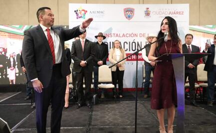 Toma protesta Cruz Pérez Cuéllar como coordinador estatal de Asociación de Autoridades Locales de México; "es un honor" asegura