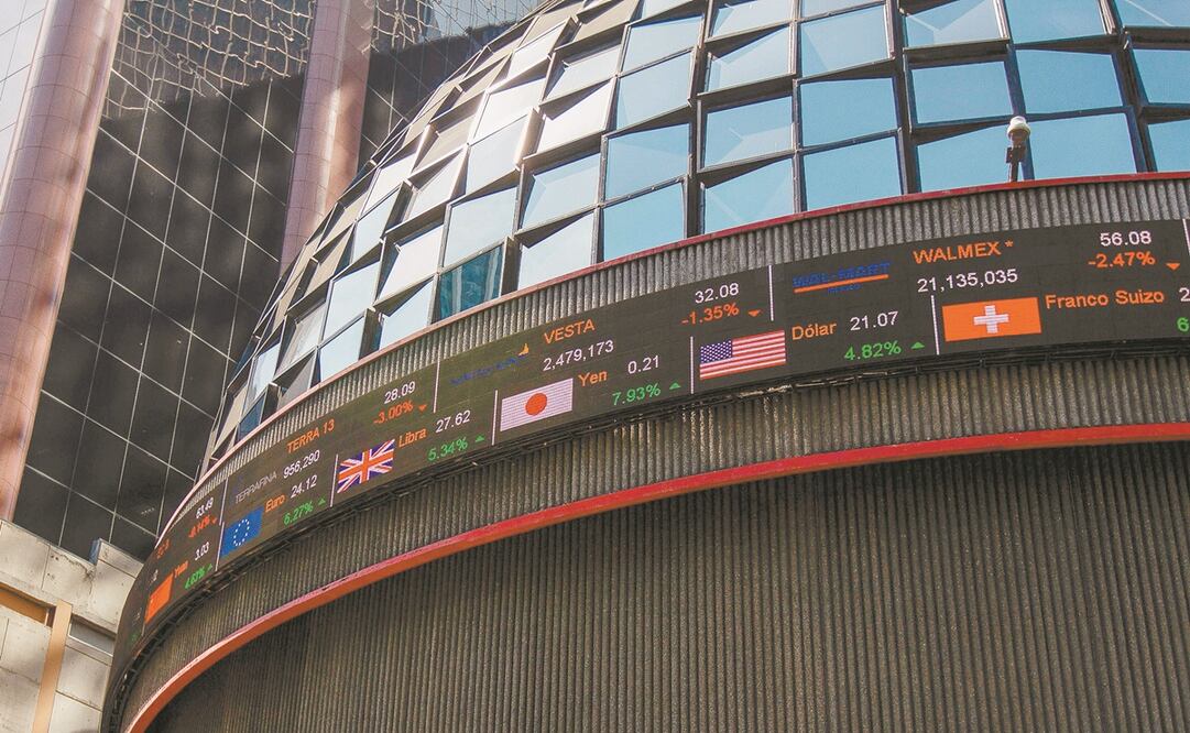 La Bolsa Mexicana de Valores también tuvo una sesión positiva, con una ganancia cercana a 0.85%. Foto: Archivo/ EL UNIVERSAL.