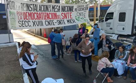 CNTE anuncia toma de casetas y más de 30 mil salones sin clases en Michoacán