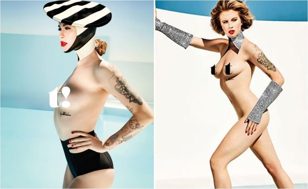 Ireland mostró su lado más sexy Foto:Especial