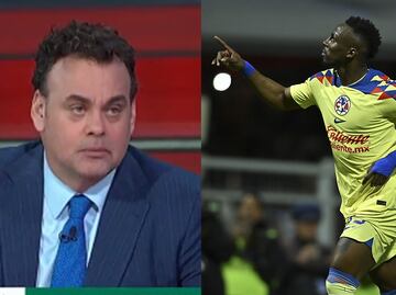 David Faitelson piensa que América debe sancionar a Julián Quiñones por su gesto obsceno