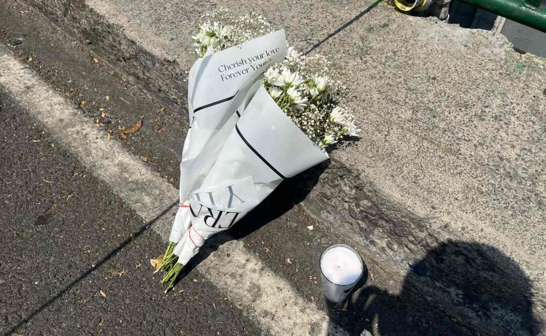 Realizan homenaje a colaboradores de Brugada afuera de Metro Xola (20/05/2025). Foto: Rafael García/ EL UNIVERSAL