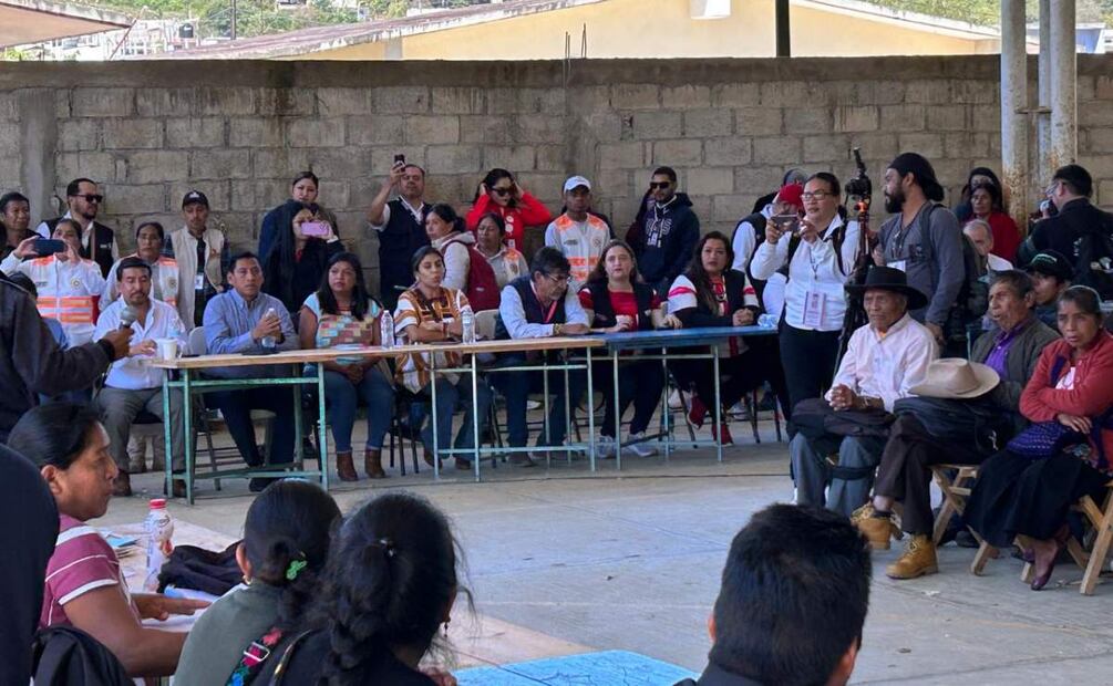 Concluyen elecciones en Oxchuc, Chiapas (26/02/2025). Foto: Especial
