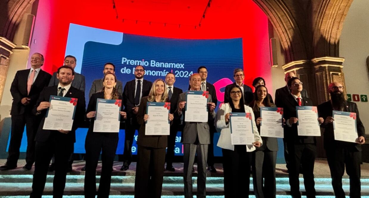 Premio Banamex de Economía 2025 (18/11/2025). Foto:  Cortesía de Banamex
