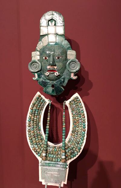 Réplica de la Máscara de Calakmul visitará España