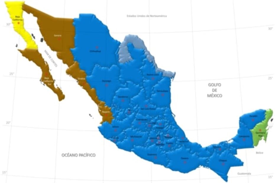 Qué estados deben cambiar al horario estacional 2023