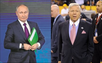 Así "robó" Vladimir Putin un anillo de Super Bowl a Robert Kraft 