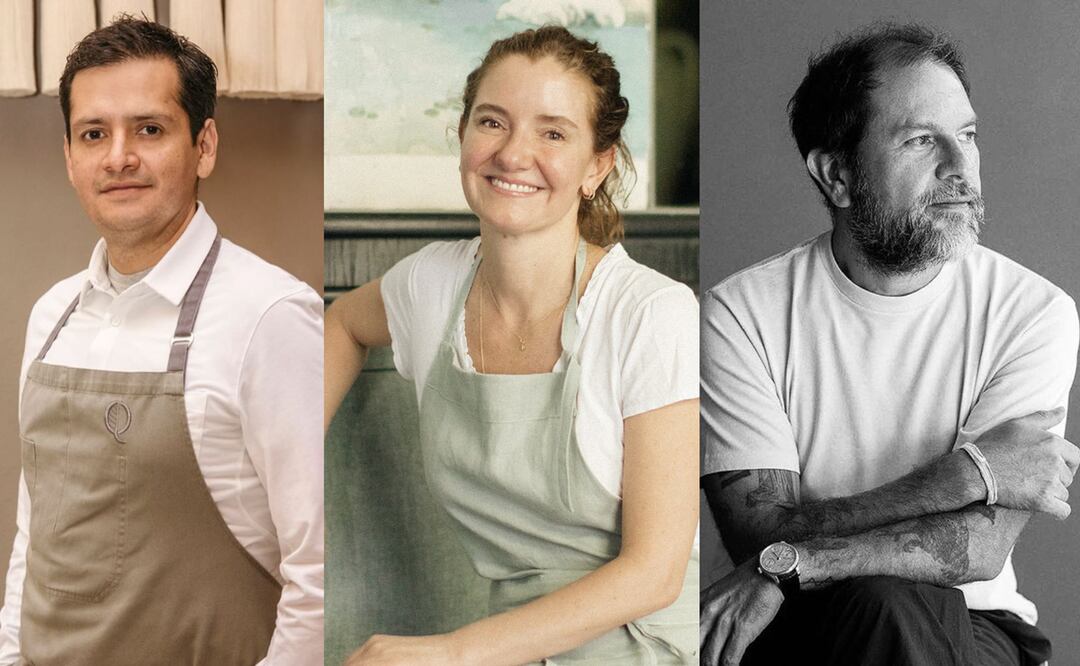 Chefs mexicanos brillan en los World's 50 Best Restaurants. Jorge Vallejo, Elena Reygadas y Enrique Olvera.