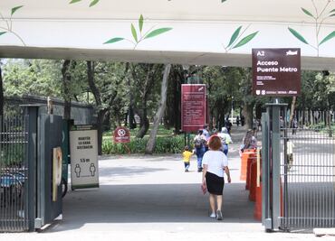 Cerrarán dos accesos al Bosque de Chapultepec por rehabilitación; ve cuáles