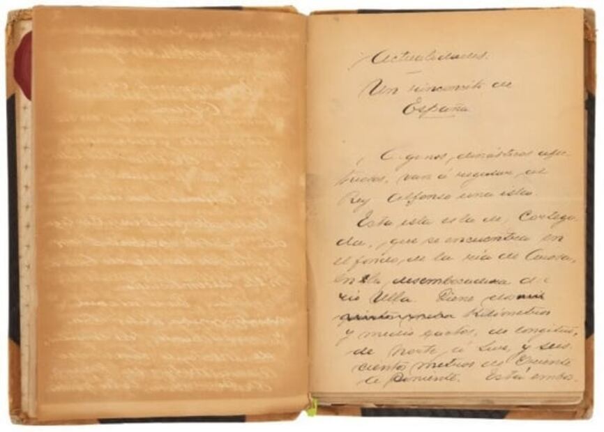 Manuscrito inédito de Amado Nervo sale a subasta