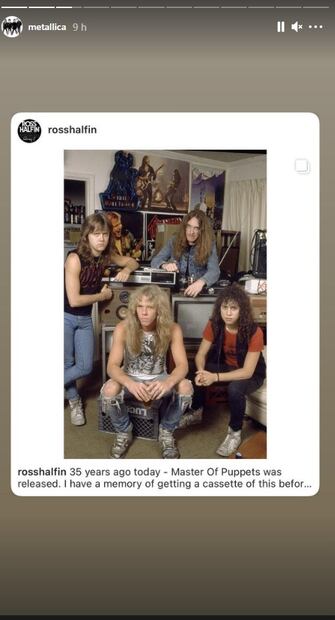“Master of Puppets”, el último disco de Cliff Burton con Metallica