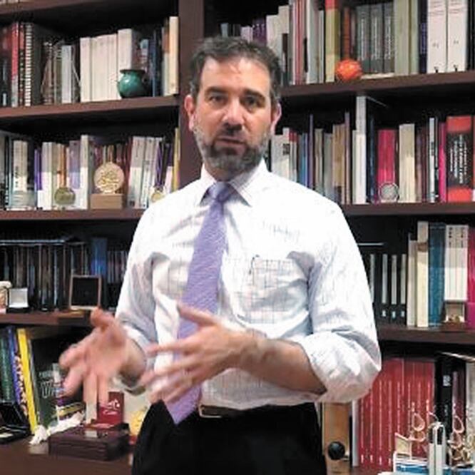 Lorenzo Córdova Vianello, consejero presidente del INE, comentó que en el instituto son “celosos defensores de su autonomía”. TOMADA DE VIDEO